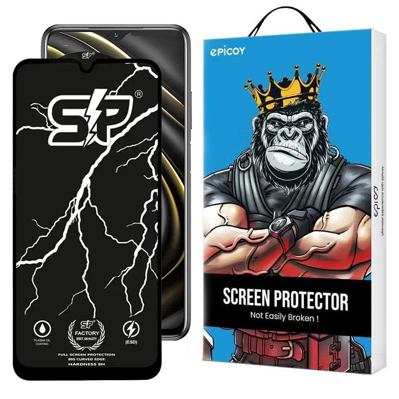 محافظ صفحه نمایش گوشی شیائومی Poco M3-Poco M2 Reloaded-Poco M2 4G اپیکوی مدل SP Factory-بی رنگ شفاف محافظ صفحه نمایش گوشی شیائومی Poco M3-Poco M2 Reloaded-Poco M2 4G اپیکوی مدل SP Factory-بی رنگ شفاف