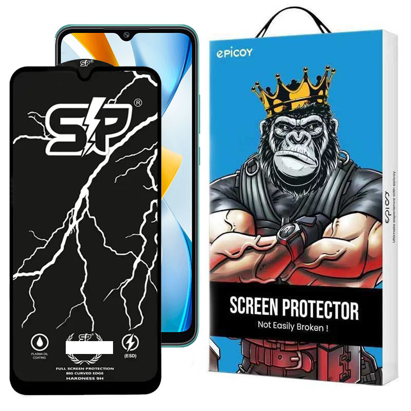 محافظ صفحه نمایش گوشی شیائومی Poco C40-Poco C55 اپیکوی مدل SP Factory-بی رنگ شفاف محافظ صفحه نمایش گوشی شیائومی Poco C40-Poco C55 اپیکوی مدل SP Factory-بی رنگ شفاف