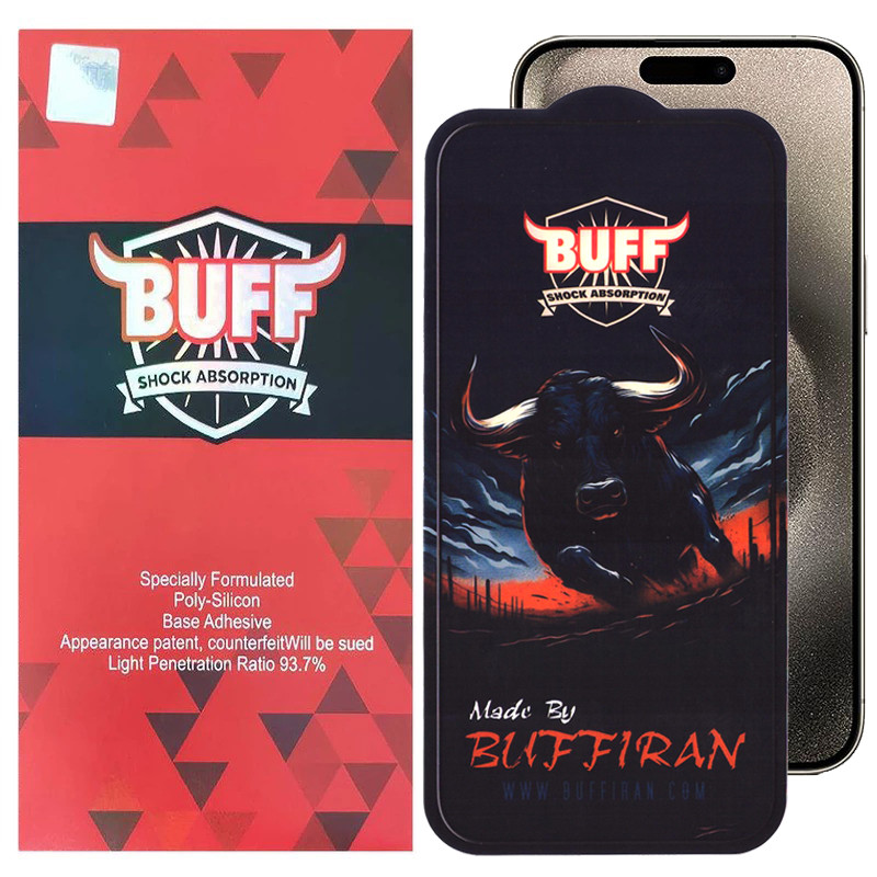 محافظ صفحه نمایش بوف مدل BullRun Crystal Pro مناسب برای گوشی موبایل اپل iPhone 15 Pro Max  محافظ صفحه نمایش بوف مدل BullRun Crystal Pro مناسب برای گوشی موبایل اپل iPhone 15 Pro Max