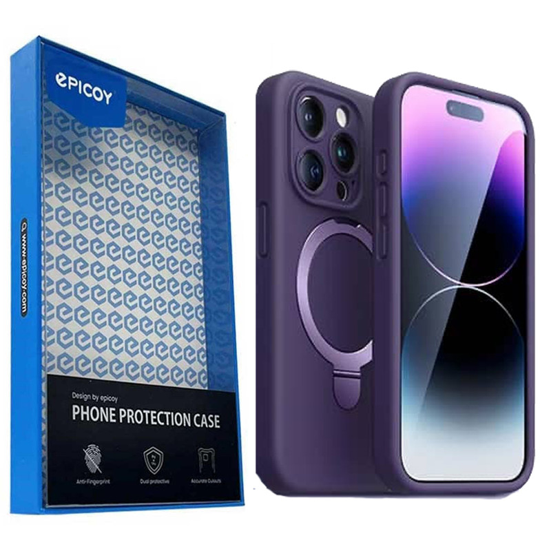 کاور گوشی اپل iPhone 15 Pro Max اپیکوی مدل Xundd Liquid silicone Magnetic Holder-سرمهای کاور گوشی اپل iPhone 15 Pro Max اپیکوی مدل Xundd Liquid silicone Magnetic Holder-سرمهای