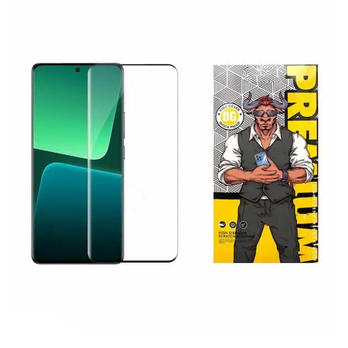 گلس گوشی شیائومی 13Ultra اوجی مدل شیشه ای فول چسب 9H گلس گوشی شیائومی 13Ultra اوجی مدل شیشه ای فول چسب 9H