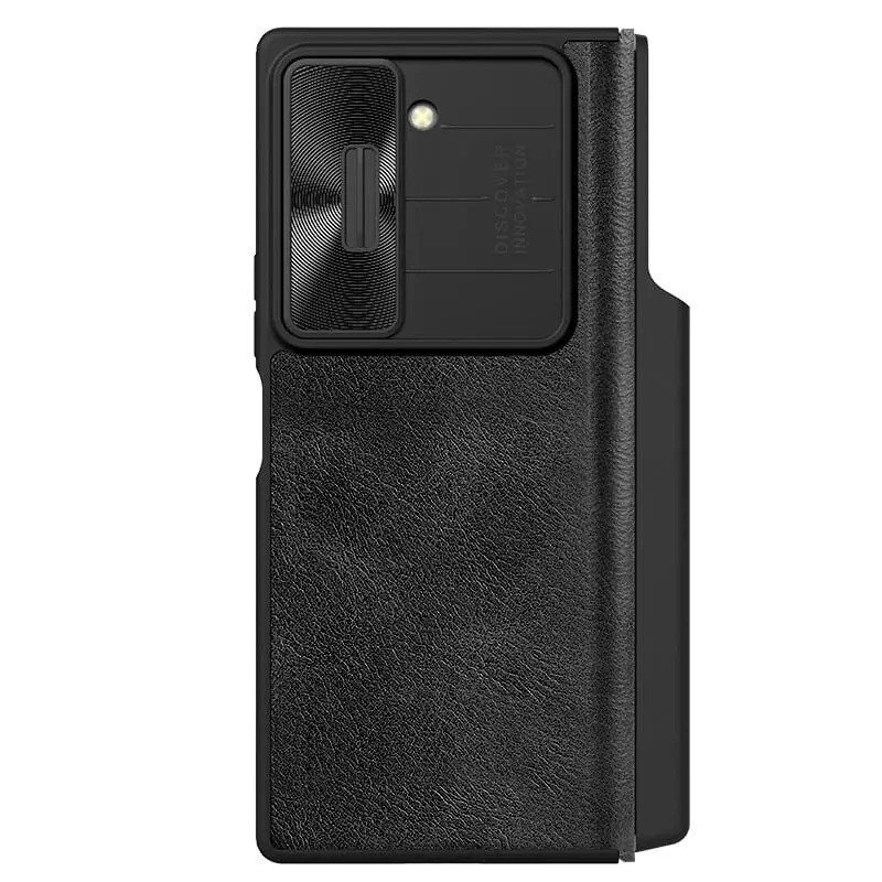 کیف کلاسوری گوشی موبایل سامسونگ Galaxy Z Fold 6 نیلکین مدل Qin Pro Leather-قهوه ای کیف کلاسوری گوشی موبایل سامسونگ Galaxy Z Fold 6 نیلکین مدل Qin Pro Leather-قهوه ای