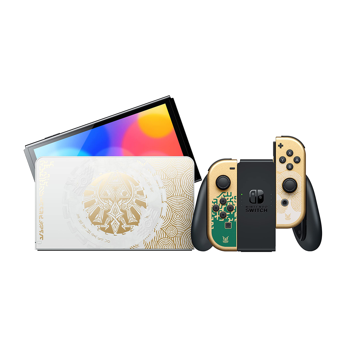 کنسول بازی نینتندو مدل Switch White OLED Mario Red