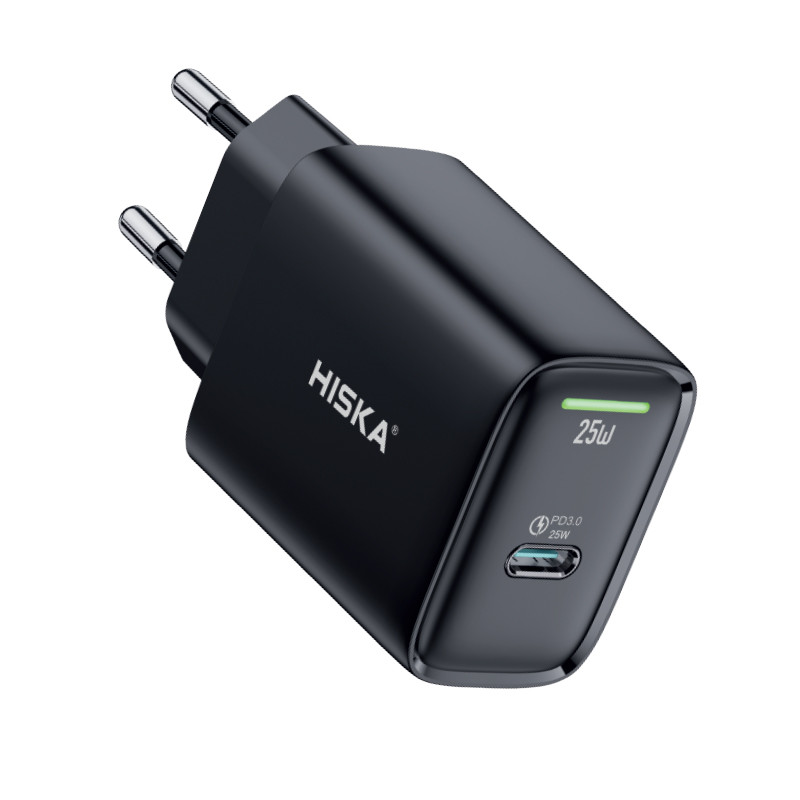 شارژر دیواری هیسکا 25 وات مدل H-106GAN شارژر دیواری هیسکا 25 وات مدل H-106GAN