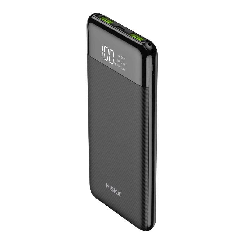 پاوربانک هیسکا مدل HP-122PD ظرفیت 10000 میلی آمپر ساعت پاوربانک هیسکا مدل HP-122PD ظرفیت 10000 میلی آمپر ساعت