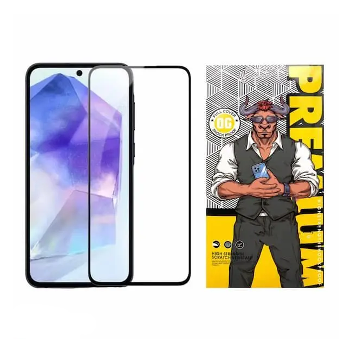 گلس گوشی آنر X7b 4G اوجی مدل شیشه ای فول چسب 9H گلس گوشی آنر X7b 4G اوجی مدل شیشه ای فول چسب 9H