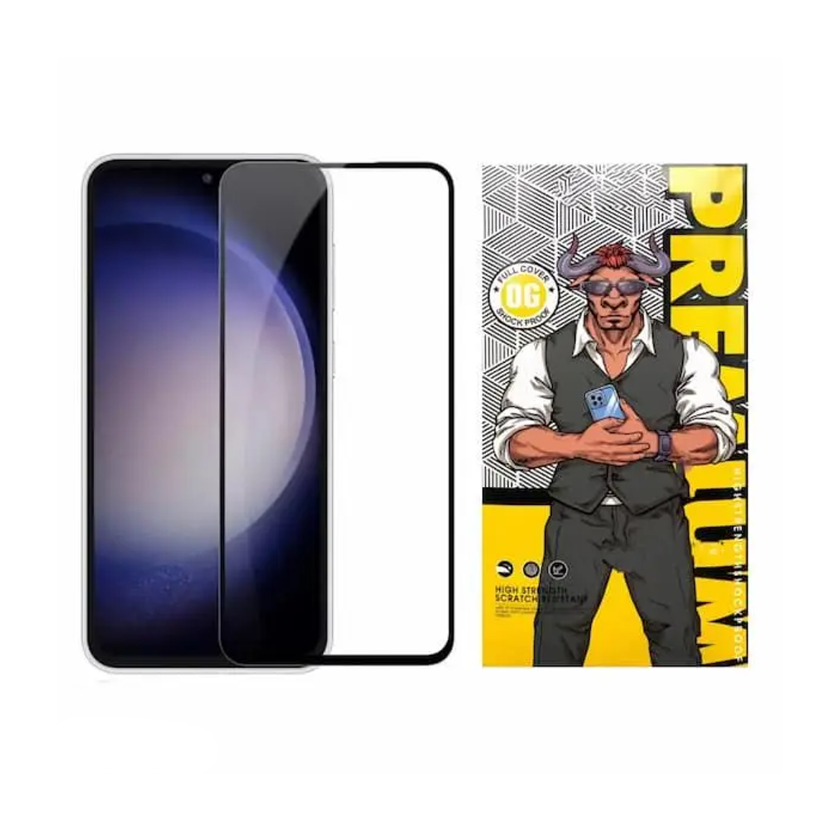 گلس گوشی سامسونگ Galaxy S24 FE اوجی مدل شیشه ای فول چسب 9H گلس گوشی سامسونگ Galaxy S24 FE اوجی مدل شیشه ای فول چسب 9H