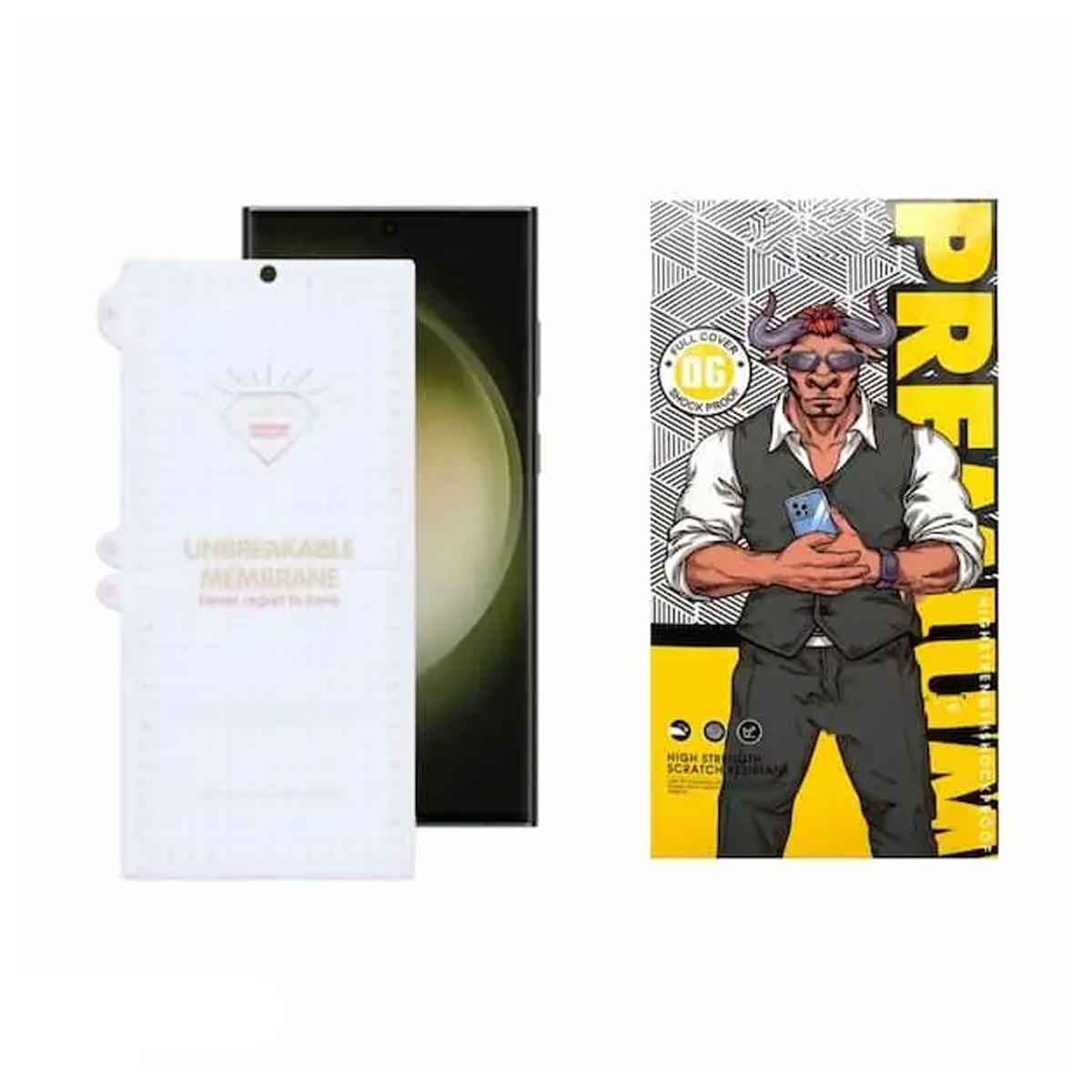 گلس گوشی سامسونگ Galaxy S24 Ultra اوجی مدل Hydrogell-بی رنگ شفاف گلس گوشی سامسونگ Galaxy S24 Ultra اوجی مدل Hydrogell-بی رنگ شفاف