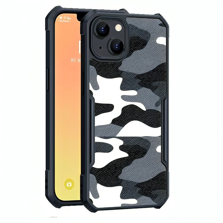 کاور گوشی اپل iPhone 14 - 13 ژاند مدل Xundd Camouflage-طوسی ارتشی کاور گوشی اپل iPhone 14 - 13 ژاند مدل Xundd Camouflage-طوسی ارتشی