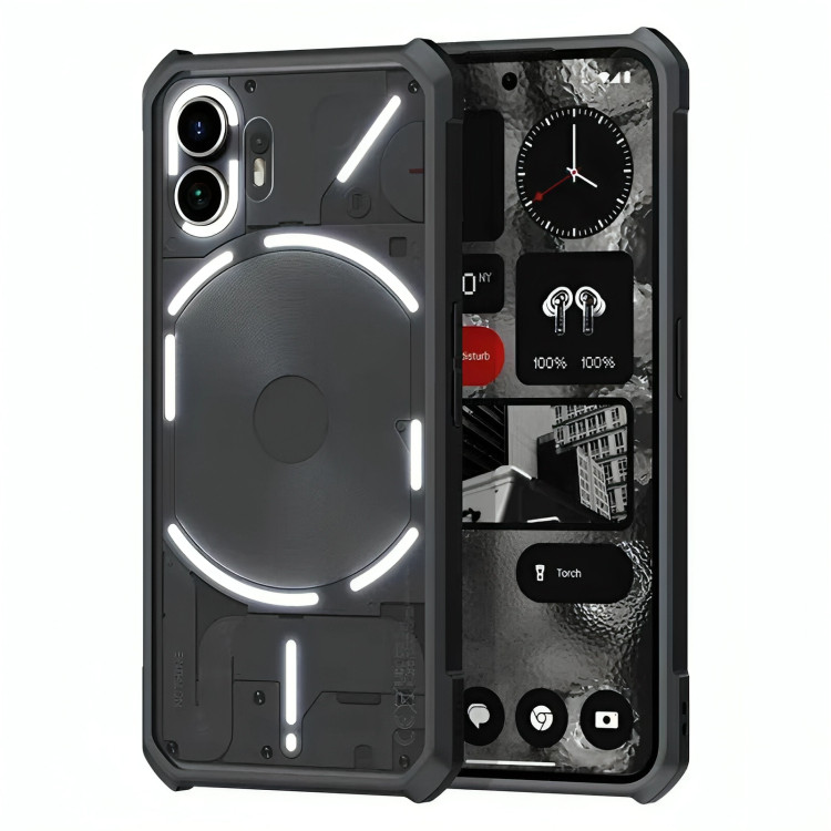 کاور گوشی ناتینگ Nothing Phone 2 ژاند مدل Beatle-بی رنگ کاور گوشی ناتینگ Nothing Phone 2 ژاند مدل Beatle-بی رنگ