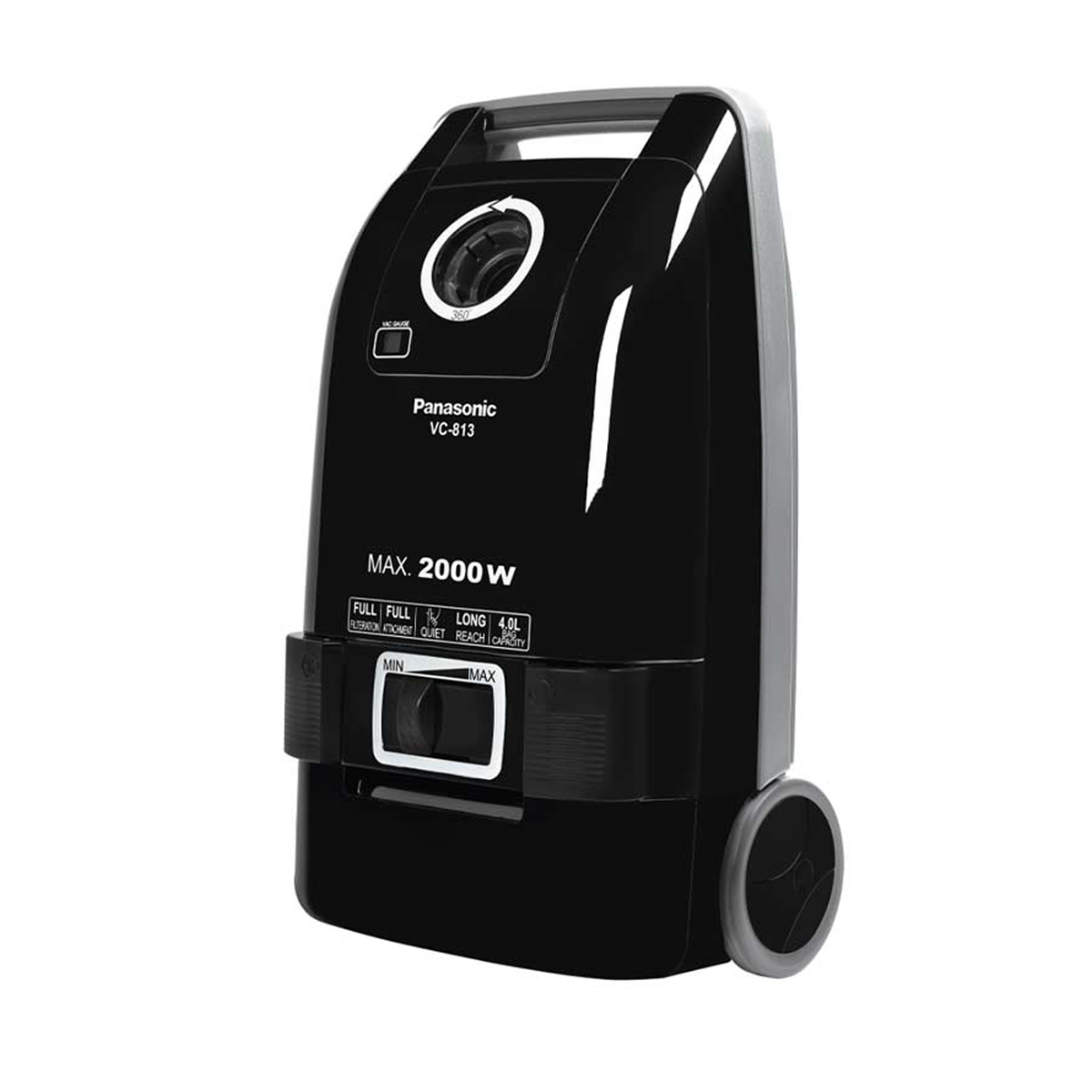 جاروبرقی پاناسونیک مدل VC-813-مشکی  جاروبرقی پاناسونیک مدل VC-813-مشکی