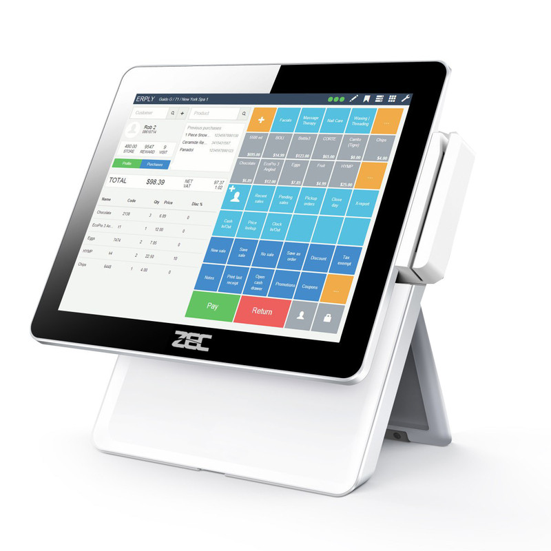 صندوق فروشگاهی لمسی زد ای سی مدل MAC صندوق فروشگاهی لمسی زد ای سی مدل MAC