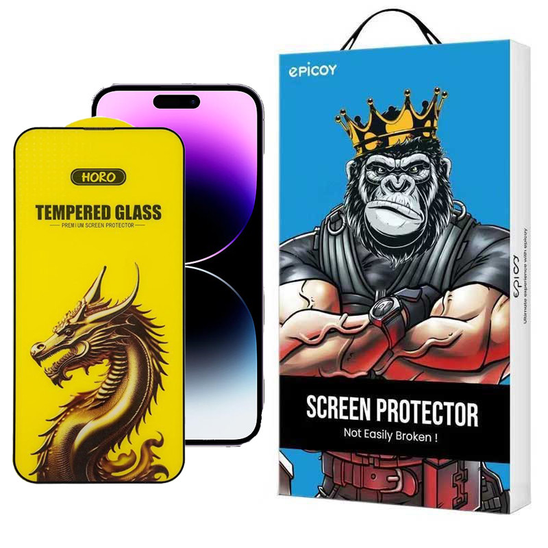 گلس گوشی اپل iPhone 14 Pro Max اپیکوی مدل Golden Dragon-بی رنگ گلس گوشی اپل iPhone 14 Pro Max اپیکوی مدل Golden Dragon-بی رنگ