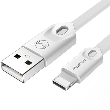 کابل لایتنینگ مک دودو مدل CA-0313 طول 1 متر-سفید  کابل لایتنینگ مک دودو مدل CA-0313 طول 1 متر-سفید