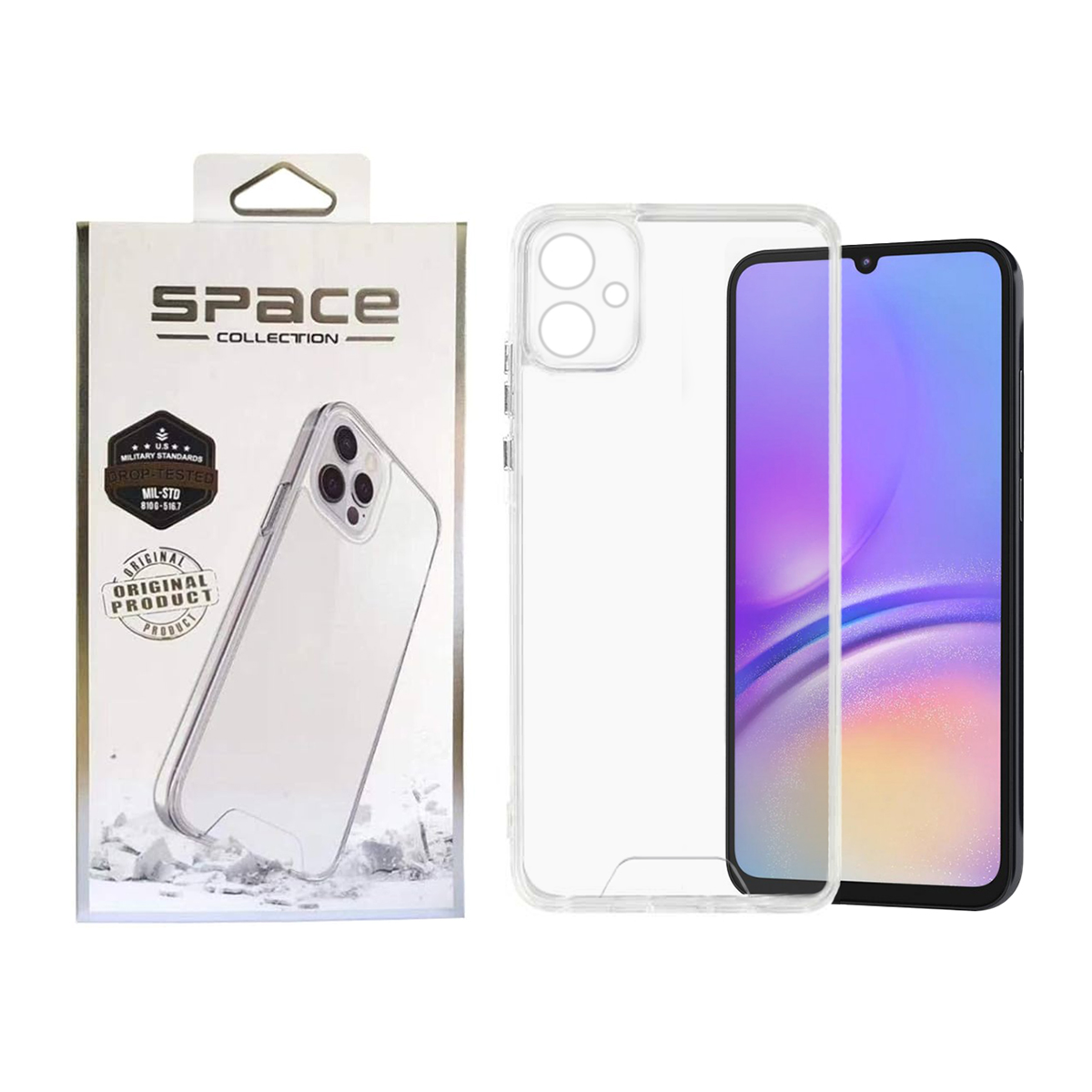 قاب گوشی سامسونگ Galaxy A05 مدل اسپیس ژله ای محافظ لنز دار قاب گوشی سامسونگ Galaxy A05 مدل اسپیس ژله ای محافظ لنز دار