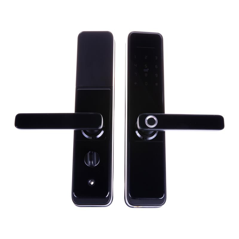 دستگیره درب هوشمند مدل E160 آلومینیوم بسته 2 عددی  دستگیره درب هوشمند مدل E160 آلومینیوم بسته 2 عددی