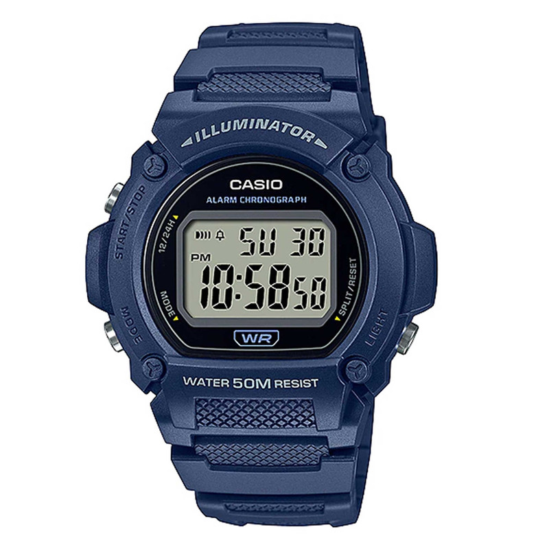 ساعت دیجیتال مردانه کاسیو مدل W-219H-2AVDF-سرمهای ساعت دیجیتال مردانه کاسیو مدل W-219H-2AVDF-سرمهای