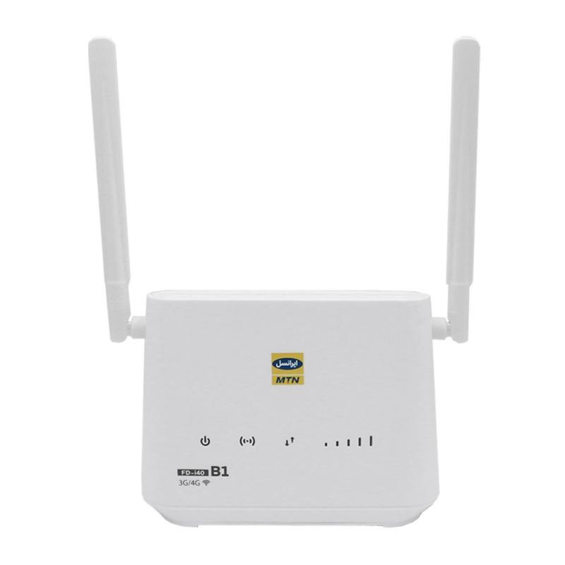 مودم 3G-4G قابل حمل ایرانسل مدل FD-i40 B1 به همراه سیم کارت 4g و 20 گیگابایت اینترنت یک ماهه-سفید مودم 3G-4G قابل حمل ایرانسل مدل FD-i40 B1 به همراه سیم کارت 4g و 20 گیگابایت اینترنت یک ماهه-سفید