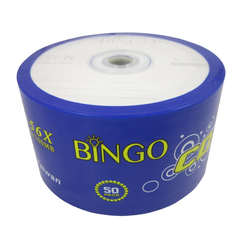 سی دی خام بینگو مدل CD-R بسته 50 عددی سی دی خام بینگو مدل CD-R بسته 50 عددی