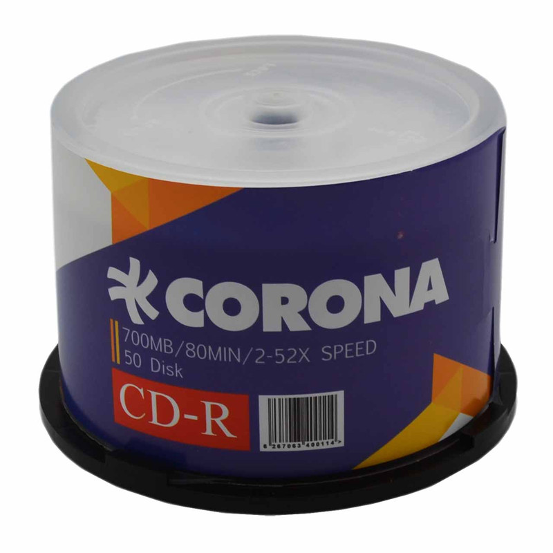 سی دی خام کرونا کد 6676 بسته 50 عددی سی دی خام کرونا کد 6676 بسته 50 عددی