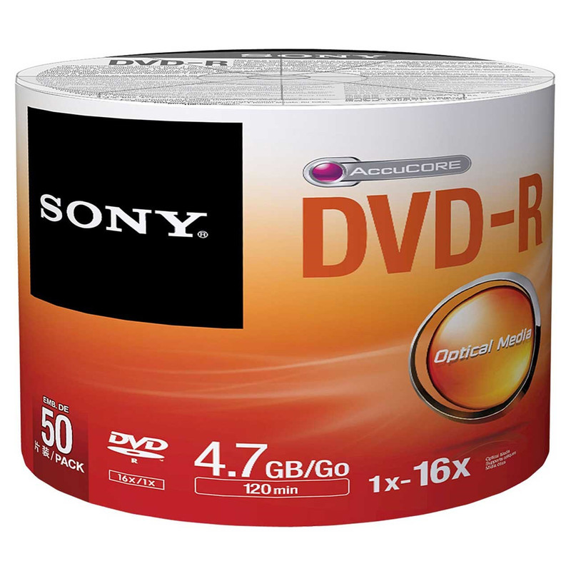 دی وی دی خام سونی مدل DVD-R2 بسته 50 عددی دی وی دی خام سونی مدل DVD-R2 بسته 50 عددی