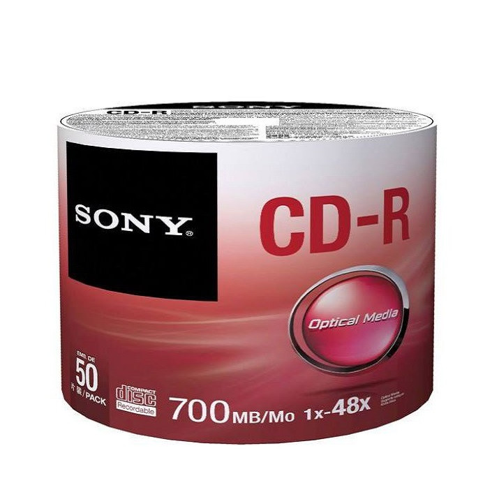 سی دی خام سونی مدل Q80SB بسته 50 عددی سی دی خام سونی مدل Q80SB بسته 50 عددی
