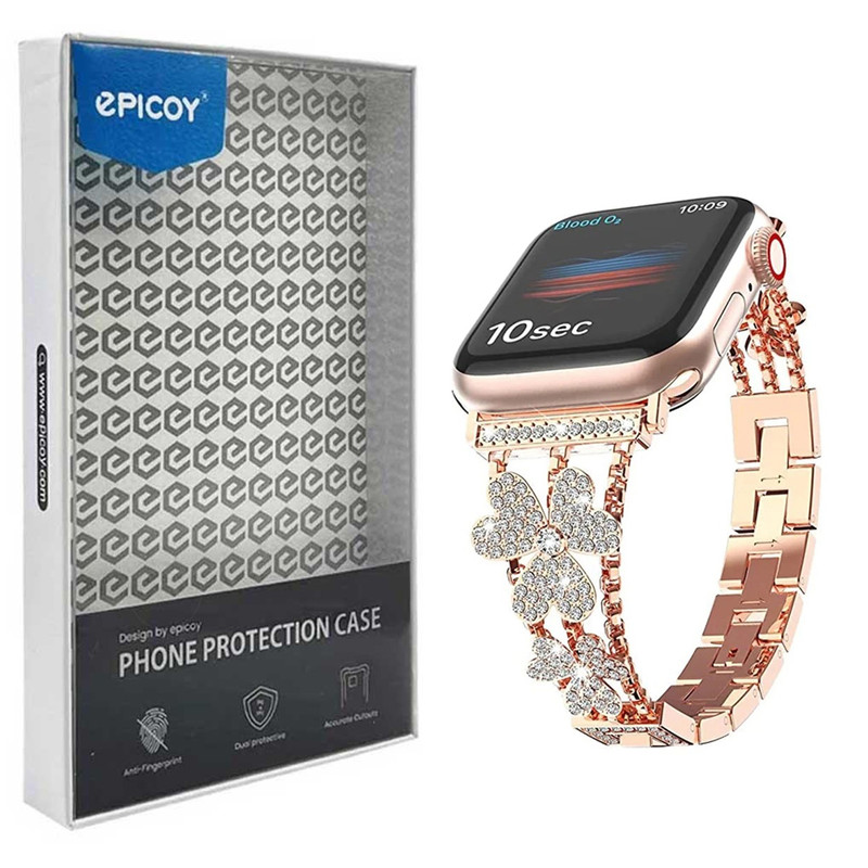 بند اپیکوی مدل Jasmine مناسب برای اپل واچ 42/44/45/49 میلی متری بند اپیکوی مدل Jasmine مناسب برای اپل واچ 42/44/45/49 میلی متری