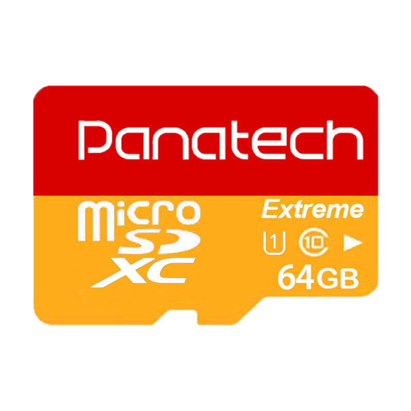 کارت حافظه microSDXC پاناتک مدل Extreme کلاس 10 استاندارد UHS-I U1 سرعت 30MBps ظرفیت 64 گیگابایت کارت حافظه microSDXC پاناتک مدل Extreme کلاس 10 استاندارد UHS-I U1 سرعت 30MBps ظرفیت 64 گیگابایت