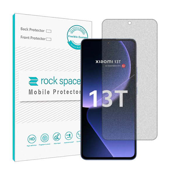 گلس گوشی شیائومی 13T راک اسپیس مدل HyMTT-بی رنگ مات  گلس گوشی شیائومی 13T راک اسپیس مدل HyMTT-بی رنگ مات