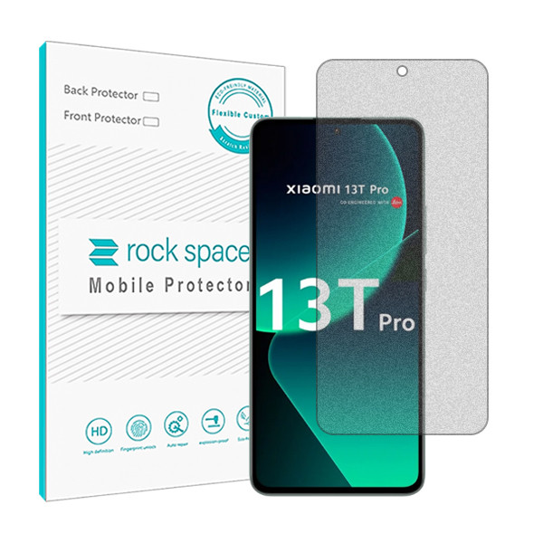 گلس گوشی شیائومی 13T Pro راک اسپیس مدل Anti Shock -بی رنگ گلس گوشی شیائومی 13T Pro راک اسپیس مدل Anti Shock -بی رنگ