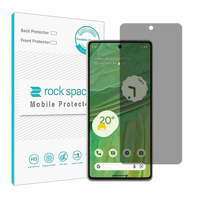 گلس حریم شخصی گوشی گوگل Pixel 7 راک اسپیس مدل HyPRV -بی رنگ گلس حریم شخصی گوشی گوگل Pixel 7 راک اسپیس مدل HyPRV -بی رنگ