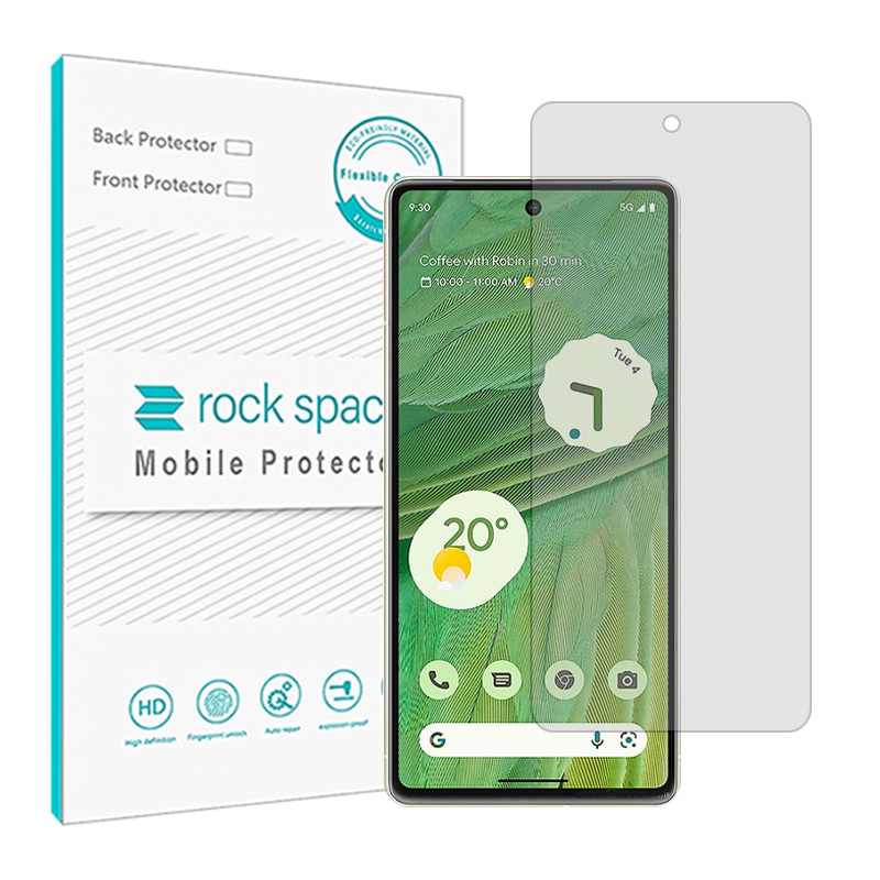 گلس گوشی گوگل Pixel 7 راک اسپیس مدل HyGEL  -بی رنگ گلس گوشی گوگل Pixel 7 راک اسپیس مدل HyGEL  -بی رنگ