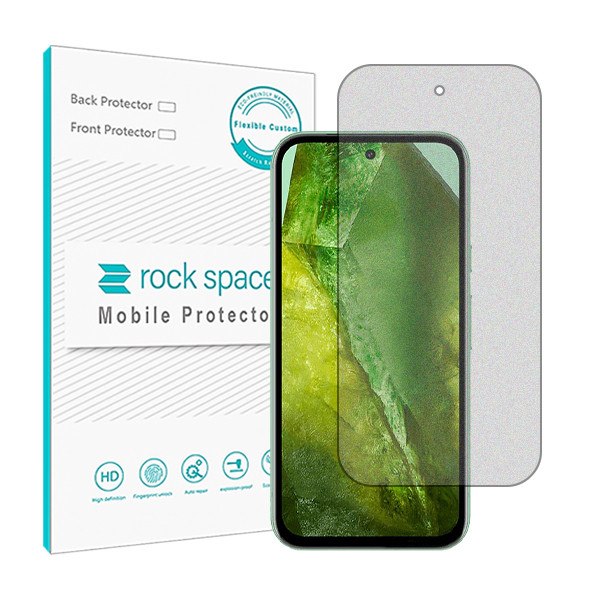 گلس گوشی گوگل Pixel 8a راک اسپیس مدل HyMTT -بی رنگ گلس گوشی گوگل Pixel 8a راک اسپیس مدل HyMTT -بی رنگ