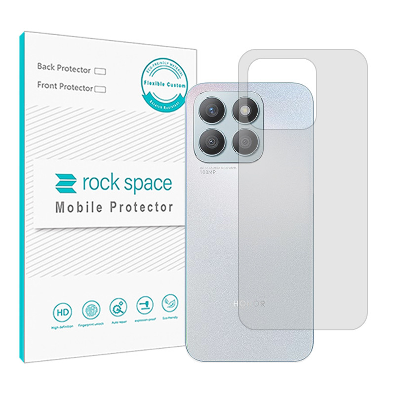 گلس پشت گوشی آنر X8b راک اسپیس مدل HyGEL-بی رنگ گلس پشت گوشی آنر X8b راک اسپیس مدل HyGEL-بی رنگ