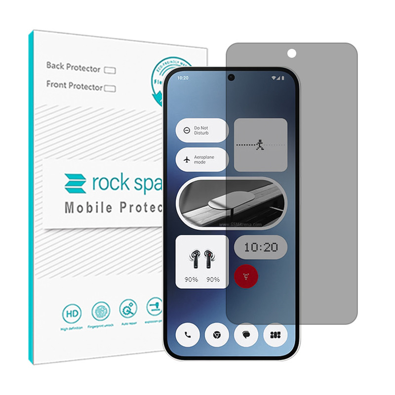 گلس حریم شخصی گوشی ناتینگ Phone 2a راک اسپیس مدل HyPRV -خاکستری گلس حریم شخصی گوشی ناتینگ Phone 2a راک اسپیس مدل HyPRV -خاکستری