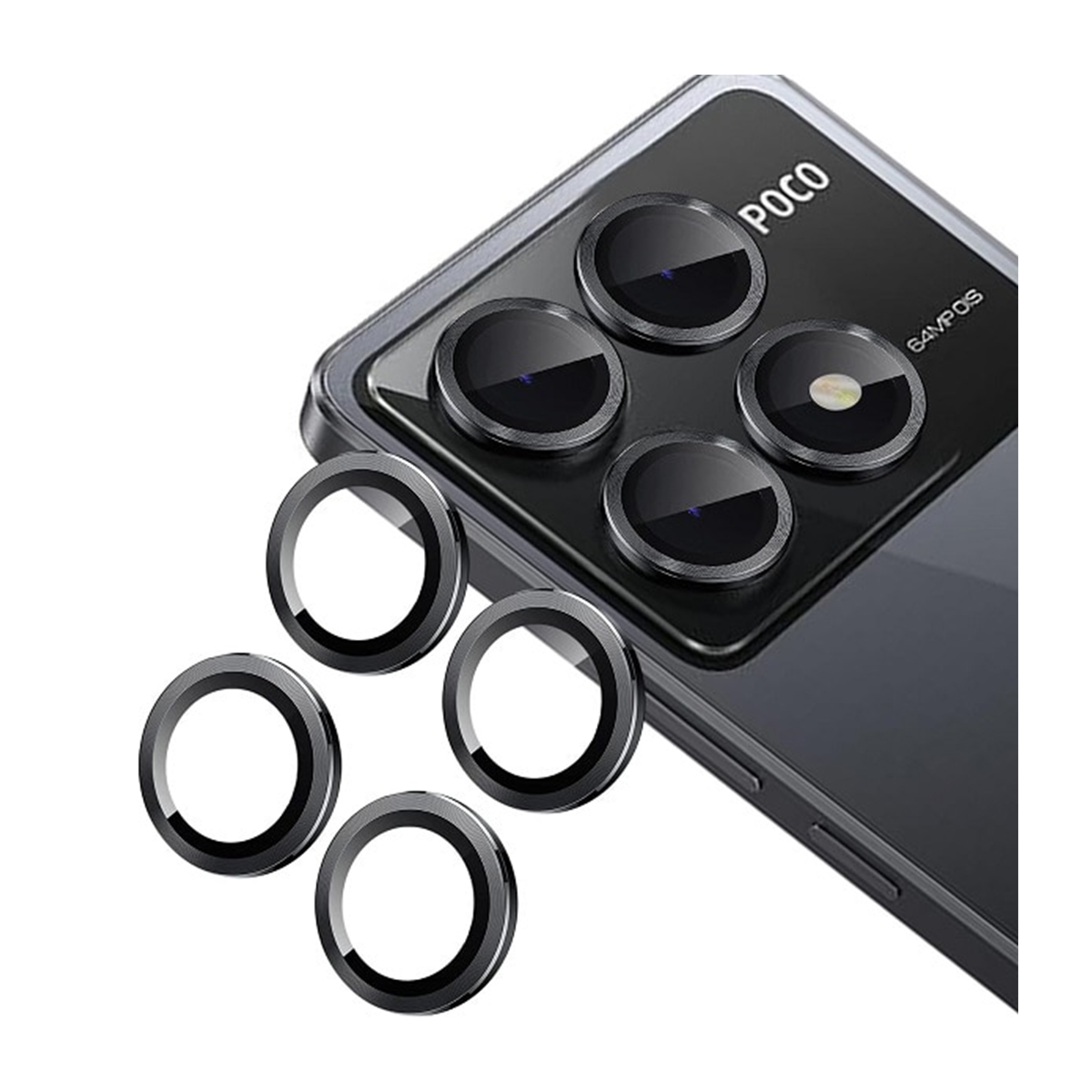 محافظ لنز دوربین گوشی پوکو X6 Pro مدل تکی محافظ لنز دوربین گوشی پوکو X6 Pro مدل تکی
