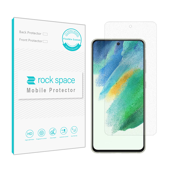 گلس گوشی سامسونگ Galaxy S21 FE 5 راک اسپیس مدل 180M-01G-بی رنگ گلس گوشی سامسونگ Galaxy S21 FE 5 راک اسپیس مدل 180M-01G-بی رنگ