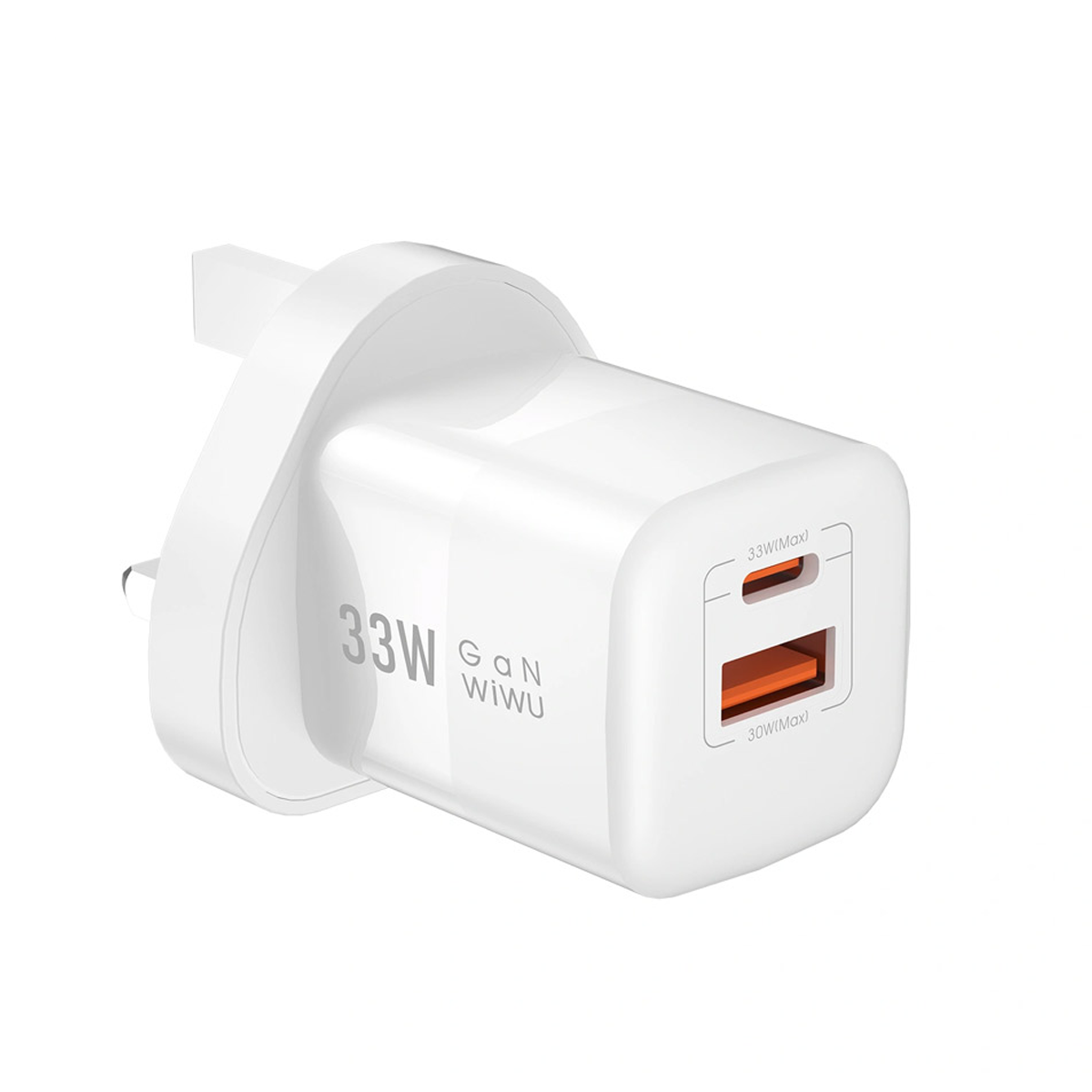 شارژر دیواری 3 پین ویوو مدل Wi-U008 توان 33 وات شارژر دیواری 3 پین ویوو مدل Wi-U008 توان 33 وات