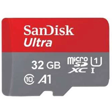 کارت حافظه microSDHC سن دیسک مدل Ultra کلاس 10 استاندارد UHS-I A1 سرعت 120MBps ظرفیت 32 گیگابایت -طوسی کارت حافظه microSDHC سن دیسک مدل Ultra کلاس 10 استاندارد UHS-I A1 سرعت 120MBps ظرفیت 32 گیگابایت -طوسی