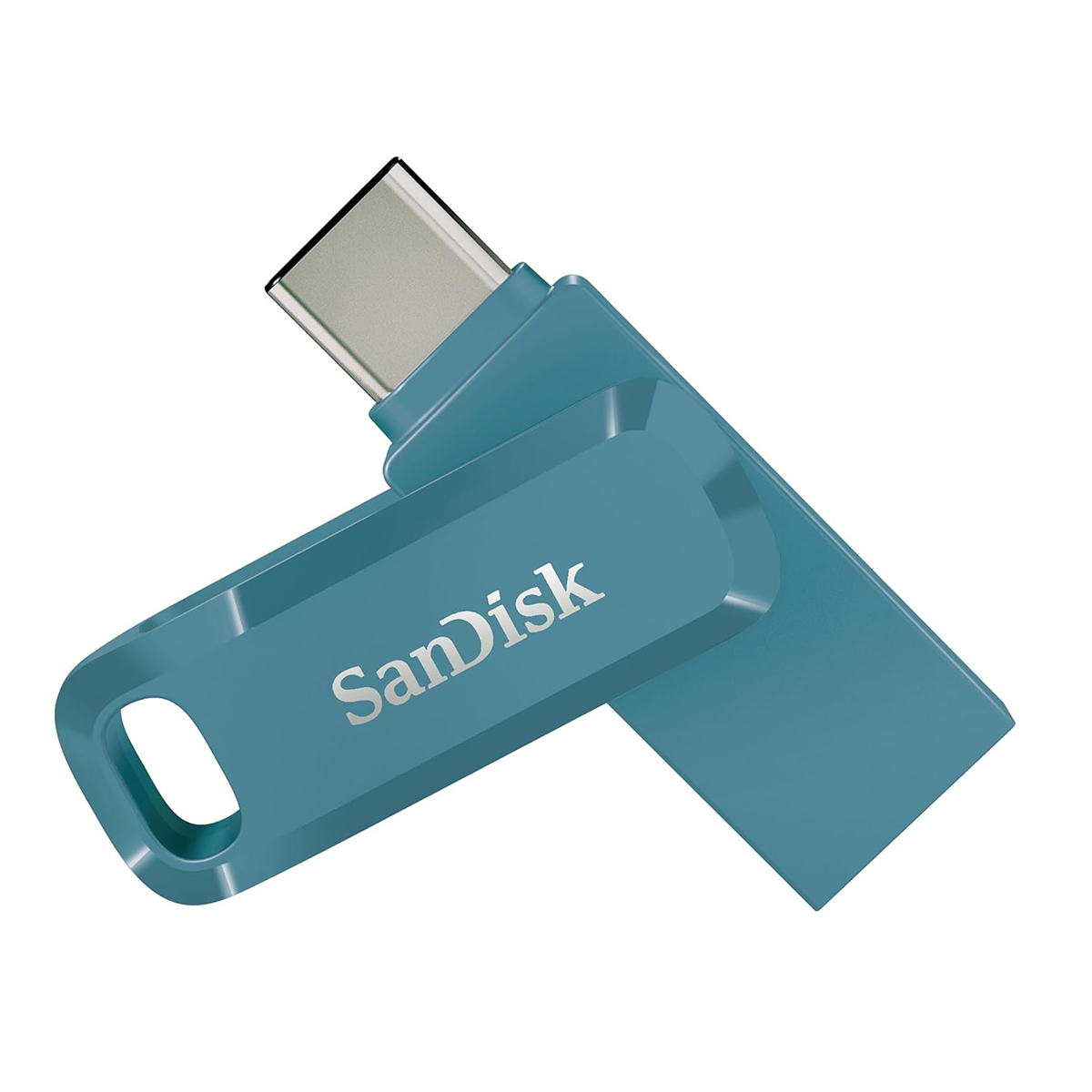 فلش مموری سن دیسک مدل Ultra Dual Drive GO USB Type-C ظرفیت 64 گیگابایت-آبی
