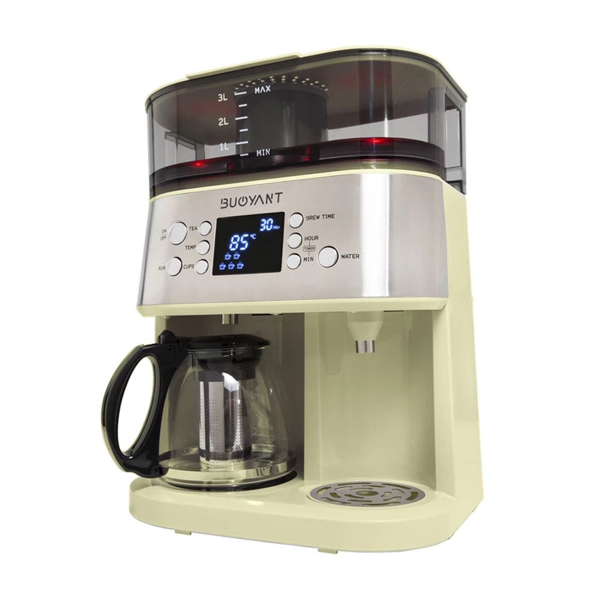 چای و قهوه ساز بویانت مدل Stylish Plus کرم روشن چای و قهوه ساز بویانت مدل Stylish Plus کرم روشن