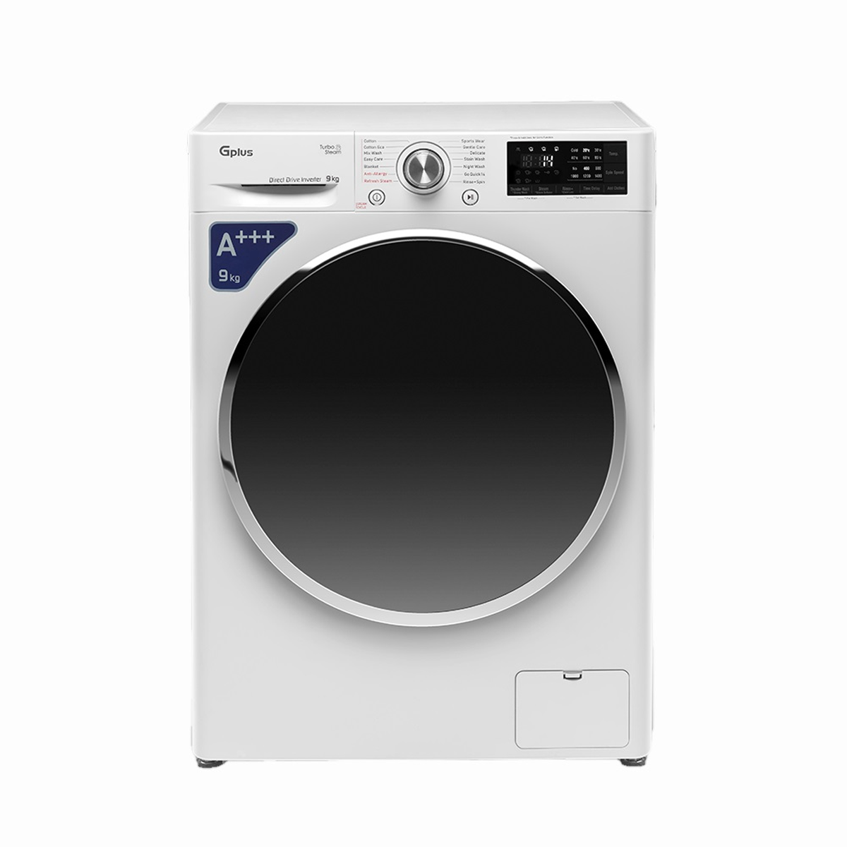 ماشین لباسشویی جی پلاس 9 کیلویی مدل GWM-P99W ماشین لباسشویی جی پلاس 9 کیلویی مدل GWM-P99W