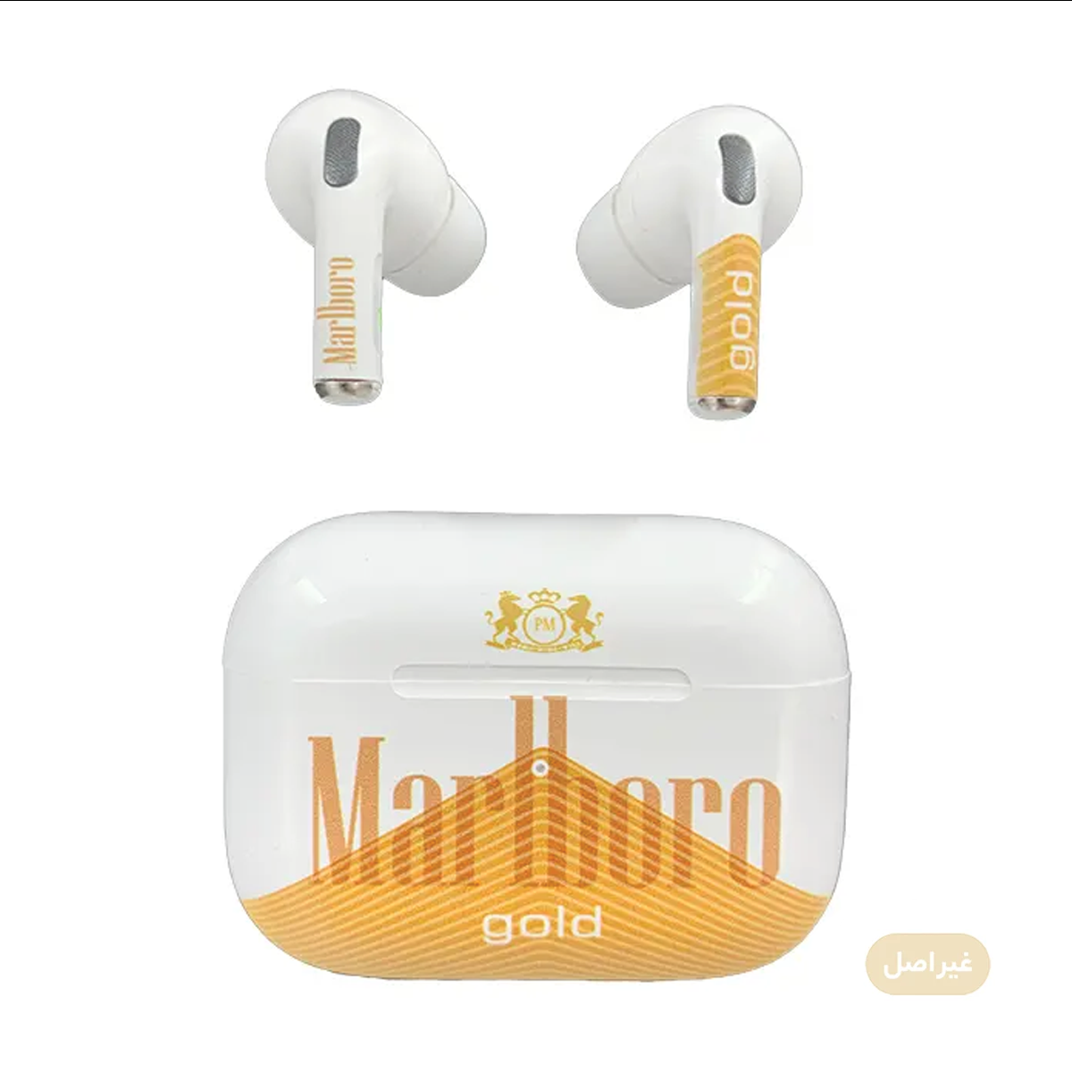 هندزفری بلوتوثی مدل (AirPod Pro 2 Art Series (Marlboro طرح اپل هندزفری بلوتوثی مدل (AirPod Pro 2 Art Series (Marlboro طرح اپل
