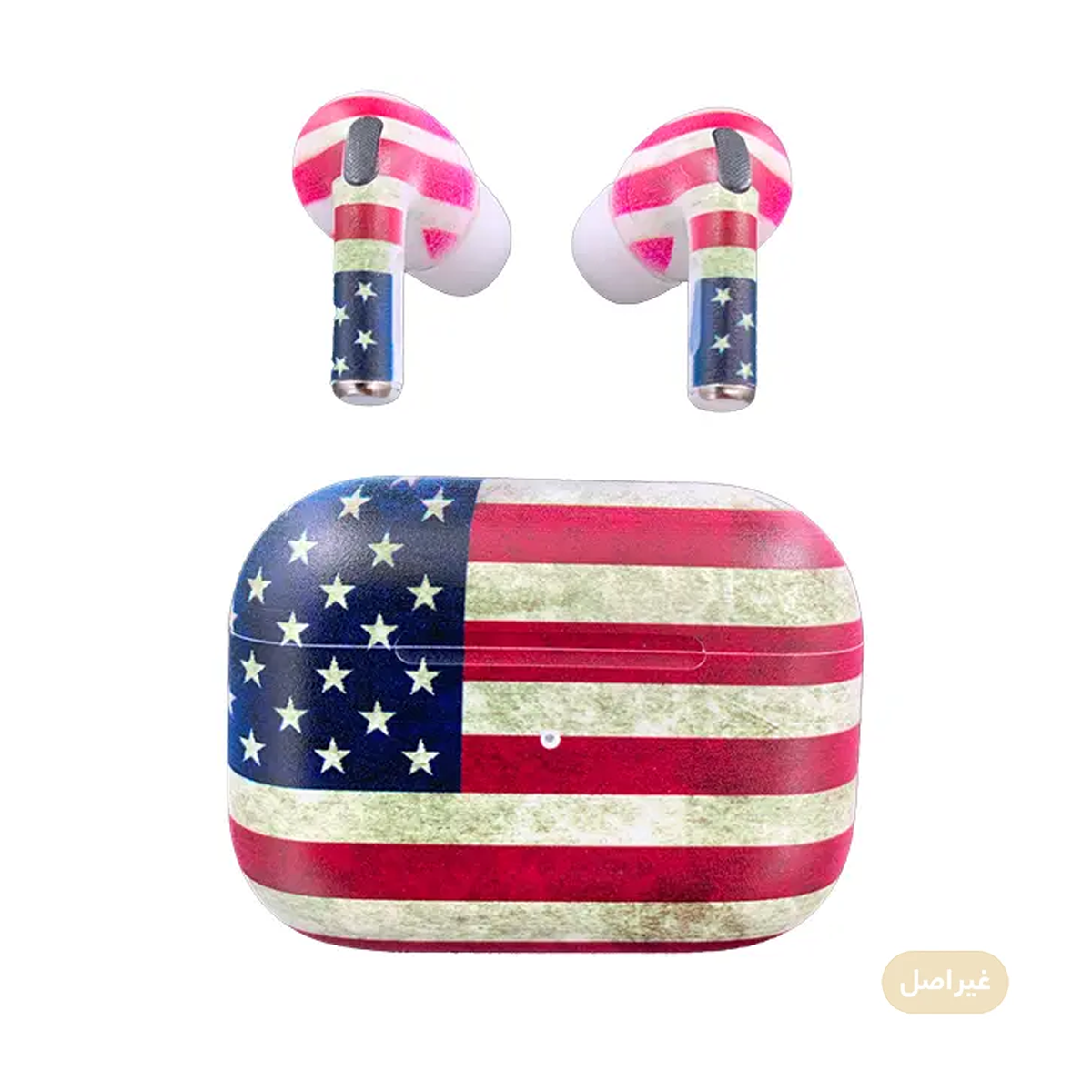 هندزفری بلوتوثی مدل (AirPod Pro 2 Art Series (camouflage - طرح اپل هندزفری بلوتوثی مدل (AirPod Pro 2 Art Series (camouflage - طرح اپل