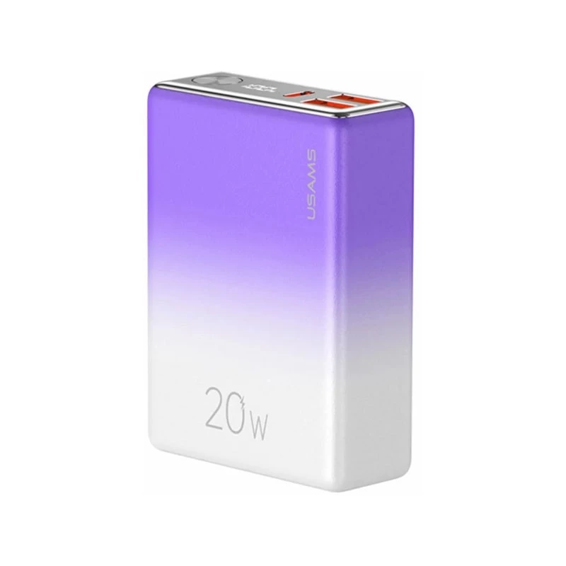 پاوربانک یوسمز مدل CD192 ظرفیت 10000 میلی آمپر-سفید پاوربانک یوسمز مدل CD192 ظرفیت 10000 میلی آمپر-سفید