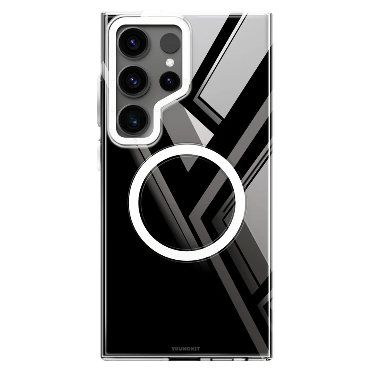 کاور گوشی سامسونگ Galaxy S24 Ultra مدل یانگ کیت Minimalist Crystal Non-Yellowing-نقرهای کاور گوشی سامسونگ Galaxy S24 Ultra مدل یانگ کیت Minimalist Crystal Non-Yellowing-نقرهای