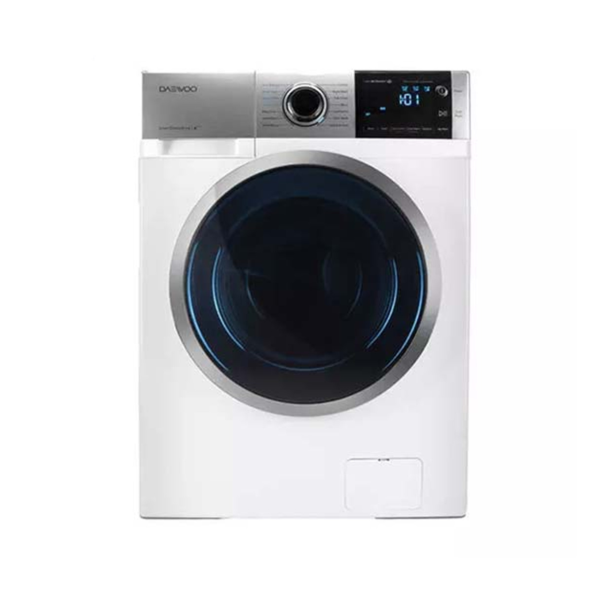 ماشین لباسشویی دوو 8 کیلویی سری پرو مدل LM-850WS-سفید نقره ای ماشین لباسشویی دوو 8 کیلویی سری پرو مدل LM-850WS-سفید نقره ای