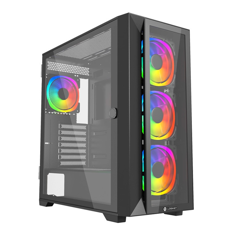 کیس کامپیوتر لاجی کی مدل LK-C474B کیس کامپیوتر لاجی کی مدل LK-C474B