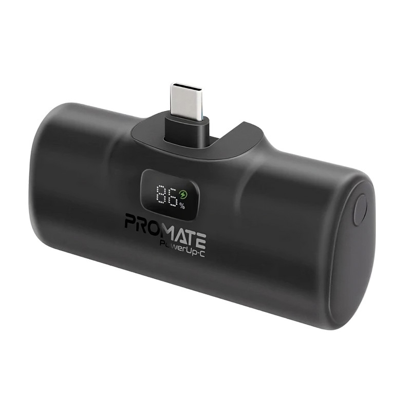 پاوربانک پرومیت مدل POWERUP-C.BLK ظرفیت 5000 میلیآمپرساعت پاوربانک پرومیت مدل POWERUP-C.BLK ظرفیت 5000 میلیآمپرساعت