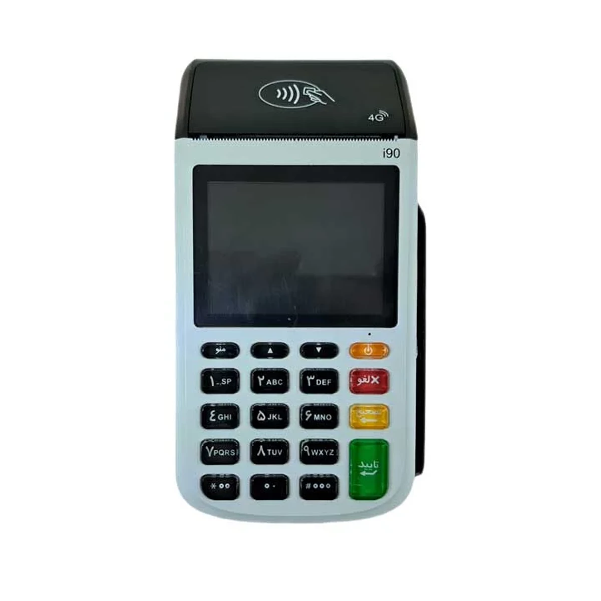 دستگاه پوز سیار مدل I90-مشکی دستگاه پوز سیار مدل I90-مشکی